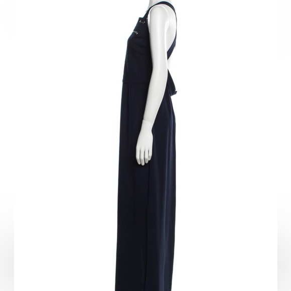 Nomia navy long dress - Picture 2 of 5